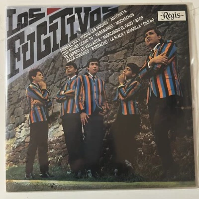 LOS FUGITIVOS -1966 SELF TITLED- 2010 MEXICAN REISSUE SS, ORANGE WAX GARAGE BEAT - Image 1 of 3