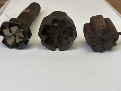 outils anciens Fleuriste .fer a Gaufrer Et Découpe 19eme Siècle. - Photo 1/4