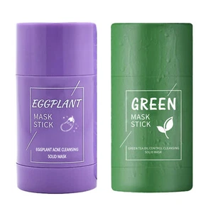 Clay Masque Stick Deep Cleansing Mud Oil Control Hydrating Mud Facial - Foto 1 di 14