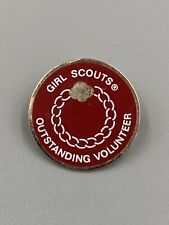 Girl Scouts OUTSTANDING VOLUNTEER Lapel Pin Brooch