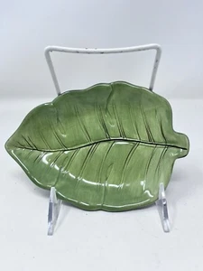 Laurie Gates Tribeca grünes Blatt Snack Teller 6 5/8" - Bild 1 von 8