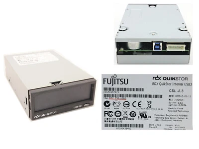 Fujitsu RDX QuikStor Internal USB 3 RDX-35B-USB3 A3C40157971 S26361-F3750-L325   - Image 1 of 4