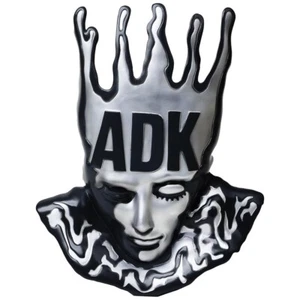 ADK Records Emblem Silber Weich Vinyl 11" Japanisch Hardcore Punk Sofubi Serie - Bild 1 von 6
