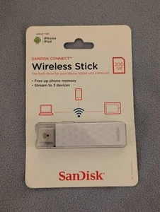 BRAND NEW SanDisk CONNECT Wireless Stick 200 GB SDWS4 - Picture 1 of 2