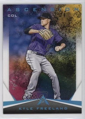 Panini Chronicles Ascension Holo Platinum Blue 2019 1/1 Kyle Freeland #16 jg3 Foto 1 de 3