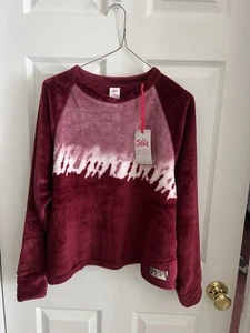 Justice Plush Tie-Dye LS Sweatshirt/ Sleep Top Only-Not A Set NWT XL 16-18/ Cozy - Picture 1 of 6