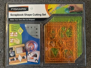 Friskars Ultra Scrapbook Shape Cutting Set - Make Your Own Die Cut Shapes - New - Picture 1 of 8