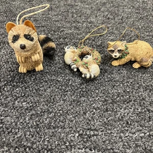 3 Waschbären Ornamente  - Bild 1 von 5