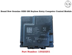 13523251 New OEM 2017-2018 GM Buick Enclave Keyless Entry Control Module ECM - Bild 1 von 9