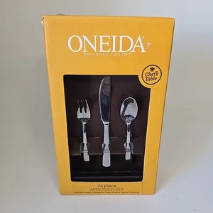 Oneida 24 Piece Stainless Appetizer Set - Picture 1 of 3