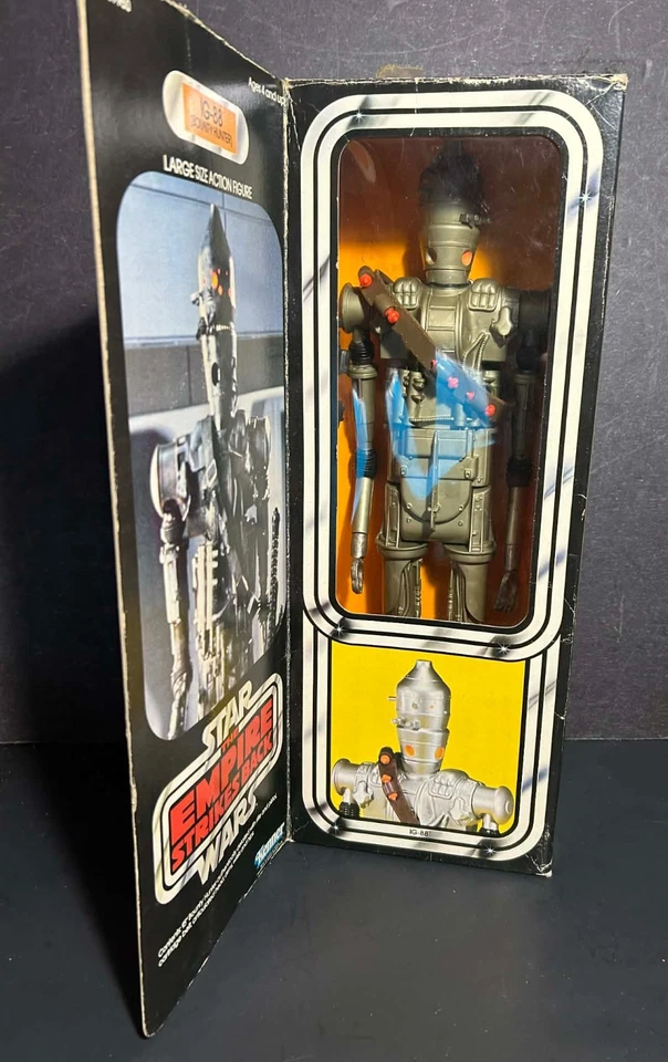 IG-88 1980 12" pulgadas completo vintage Star Wars Kenner 15" todo original sin usar, en caja Foto 1 de 4
