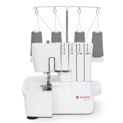 Serger SINGER S14-78 con kit de accesorios | Máquina Overlock con 2-3-4 puntadas Foto 1 de 4