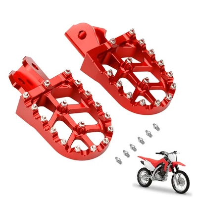 Almohadillas de pedal para moto de cross reposapiés para Honda CRF150F CRF230F CRF250F XR150L Foto 1 de 4