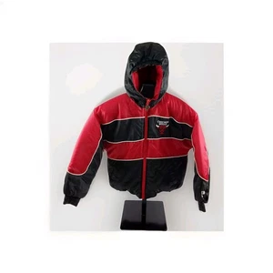 Chicago Bulls Pro Player reversibile con cappuccio e zip giovanile taglia 14-16 - Foto 1 di 18