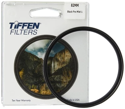 82Mm Black Pro Mist Camera Lens Filter Softens Highlights Lowers Contrast - Image 1 of 3