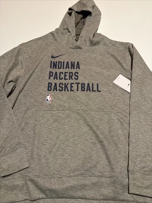 Sudadera con Capucha Nike NBA Indiana Pacers Edición Jugador Entrenamiento Talla XL FB5919 Hombres Nueva con Etiquetas Gris Foto 1 de 4