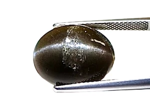 15.070cts Natural silliminite cats eye Oval cabochon loose gemstones"see video" - Bild 1 von 2
