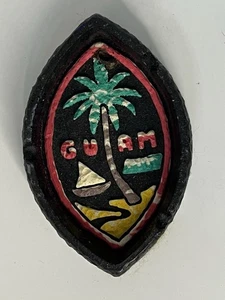 Guam Handcuffed Stone Cigarette  Ashtray 5” X 3” - Picture 1 of 5