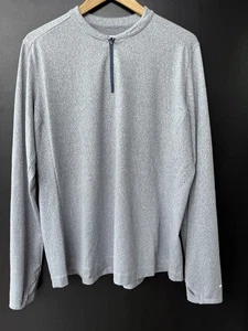 NWOT Slazenger Gray Golf Shirt Womens Long sleeve 1/4 Zip Pullover Sz XXL - Picture 1 of 6