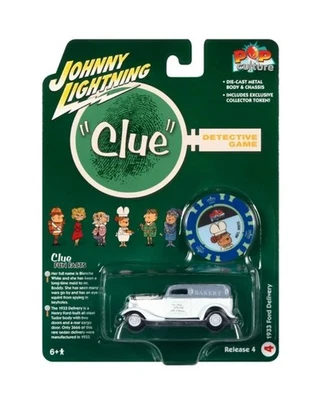 Johnny Lightning 1933 Ford Delivery Clue Pop Culture Mrs. White R4 #4 1:64 - Image 1 of 4