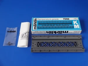 MARKLIN H0 - 7268 - STRAIGHT RAMP SECTION - M K Track - BOX / LN - Picture 1 of 2