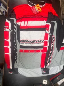 Vintage Sinisalo Racing Ultra Tech Motocross Jersey Shirt Mens XLarge USA 00s - Picture 1 of 3