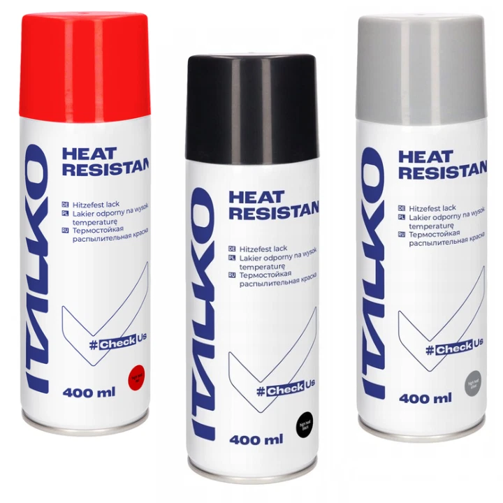 Thermolack Auspufflack hitzebeständig Ofenlack Spraydose Lack 400ml wählbar - Bild 1 von 4