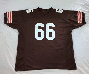 NFL Cleveland Browns Gene Hickerson Football Jersey #66 Hall Of Famer size 2XL - Picture 1 of 3