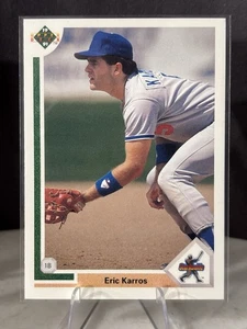 Upper Deck 1991 - Star Rookie Eric Karros #24 (RC) - Foto 1 di 2