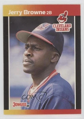 1989 Donruss Traded Jerry Browne #T-44 - Image 1 of 2