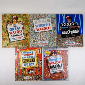 Where's Waldo? - 5 Book Lot - Martin Handford - Imagen 1 de 4