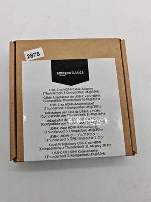 Amazon Basics USB-C auf HDMI Kabel - Bild 1 von 3