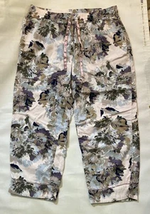 Soft Surroundings Velvety Pajama Pants with Pockets Size PL Cotton/Rayon - Picture 1 of 7