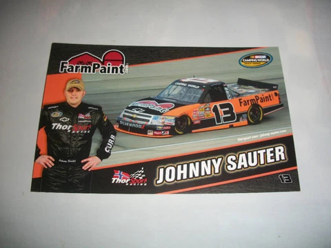 JOHNNY SAUTER  2010 FARM PAINT DEGA #13 POSTCARD NEW Cover