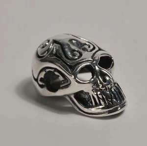 Plata de ley 925 pesada. Colgante Calavera Steam Punk Dije Gótico - Imagen 1 de 4