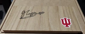 Gabe Cupps SIGNED AUTOGRAPHED BASKETBALL FLOORBOARD FLOOR Indiana - Picture 1 of 3