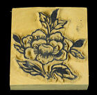 Flower Ashoka - Stamp Pad Symbol Buddhist Wooden Tibetan 8226-74