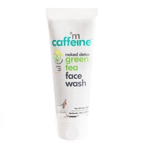 mCaffeine Naked Detox Green Tea Oil Control Face Wash (100ml) For Men &Women - Picture 1 of 8