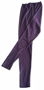 SHEIN Chocolate Brown Ribbed Leggings Trousers U.K. XS 28”W 28”L FREE POSTAGE - Picture 1 of 4