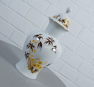 Bareuther Waldsassen Bavaria Tisch Vase Deckelvase Blumenvase Urne 50er Jahre - Bild 1 von 8
