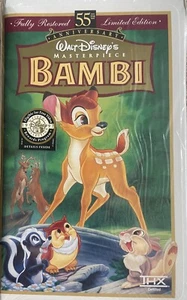Bambi 55th Anniversary Limited Edition THX versiegelt VHS - Bild 1 von 3