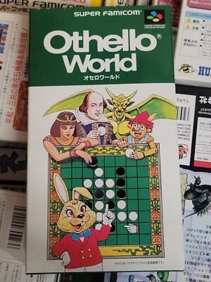 Othello World (1992) Brand New Factory Boxed Japan Super Famicom SFC Import - Image 1 of 4
