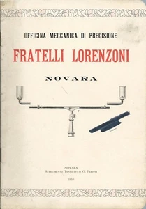 Catalogo Lorenzoni Strumenti Scientifici Geodesia Novara 1910 - Filo a Piombo  - Imagen 1 de 5