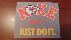 Kansas City Chiefs 8" DTF Heat Transfer Iron On FREE Shipping (A7) - Picture 1 of 1