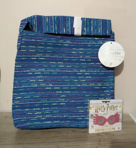 BOHO Retro Boucle Crossbody Bag Harry Potter Luna Lovegood Cosplay New with PIN - Picture 1 of 11