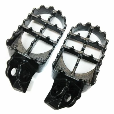 Clavijas de pie de acero Motocross MX Racing para Kawasaki KX65 KX85 KX100 2001-2012 GRIS Foto 1 de 4