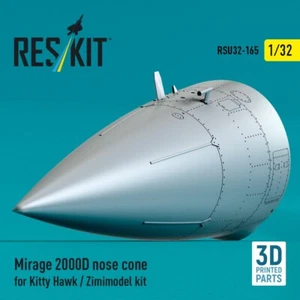 Mirage 2000D nose cone for Kitty Hawk / Zimimodel kit 1:32 ResKit RSU32-0165 - Picture 1 of 3