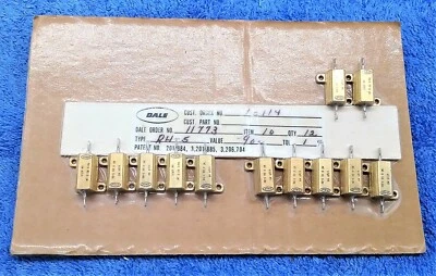 1 NOS Dale/Vishay RH-5 Wirewound Resistor 90 Ohms @ 5 Watts NEW!!!