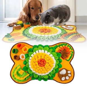 Pet Dog Snuffle Mat Large Feeding Toy Training Slow Foraging Puzzle Play Pad - Picture 1 of 9