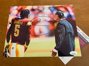 Dan Quinn Signed Washington Commanders Football 8x10 Photo Jsa Coa - Picture 1 of 1